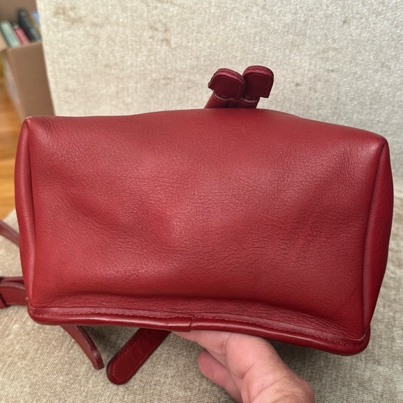 Vintage Coach Day Pack - Red Regular Size - EXCELLENT CONDITION C6C-9960 - Picture 6 of 10
